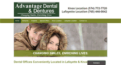 Desktop Screenshot of dentures-indiana.com